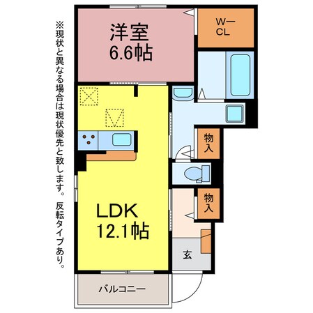 アンジュの家Ⅰの物件間取画像